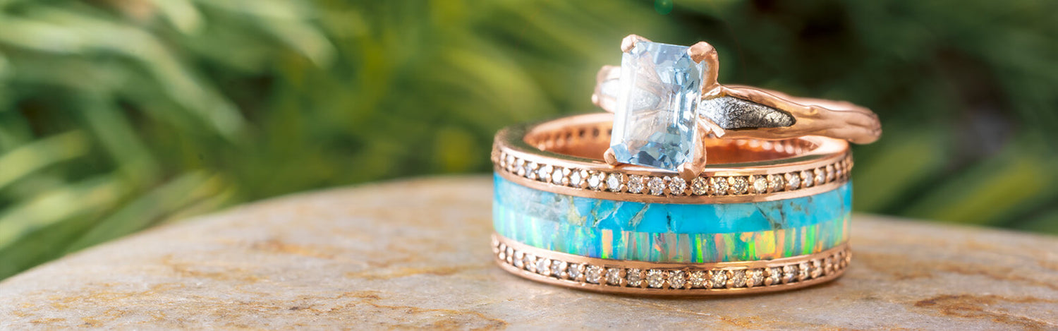 Unique Blue Jewelry Designs
