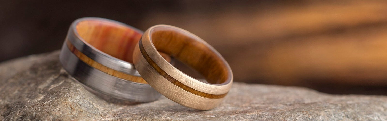 Jewelry with a Brushed Finish