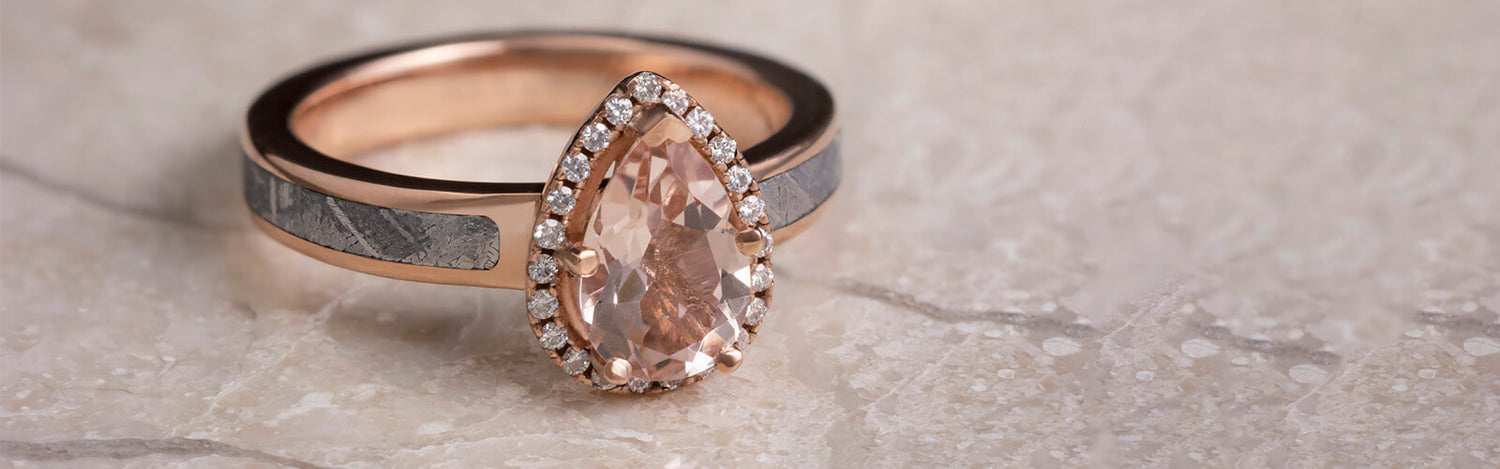 Morganite Gemstone Jewelry