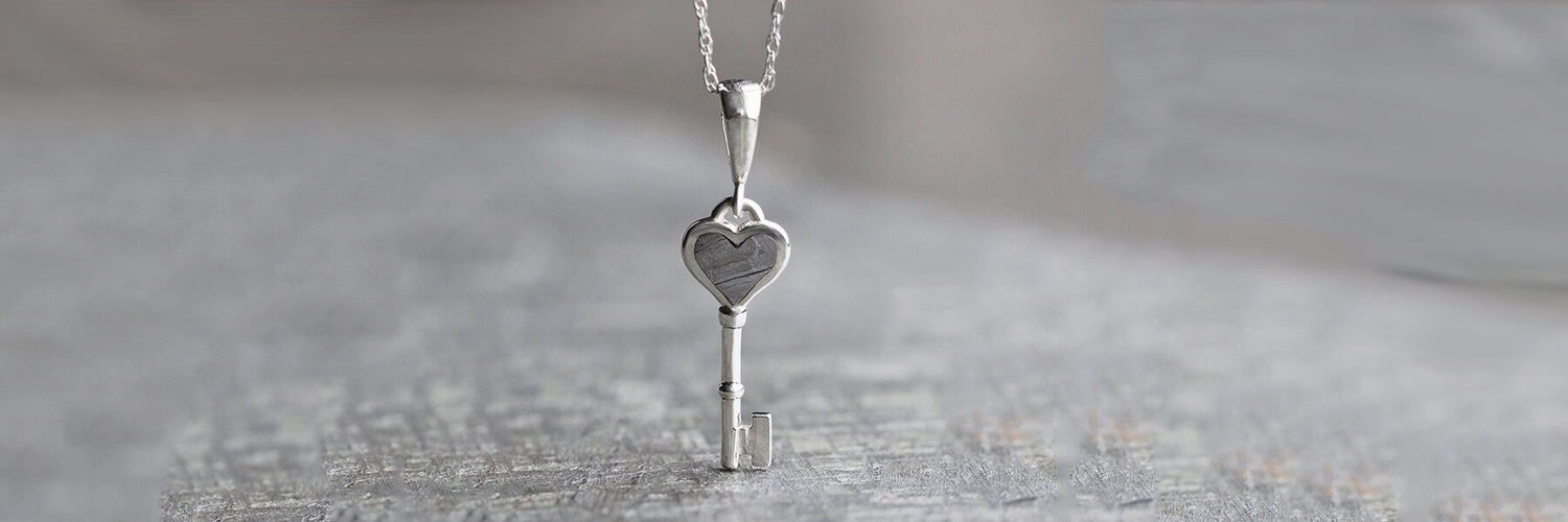Meteorite Key Necklaces