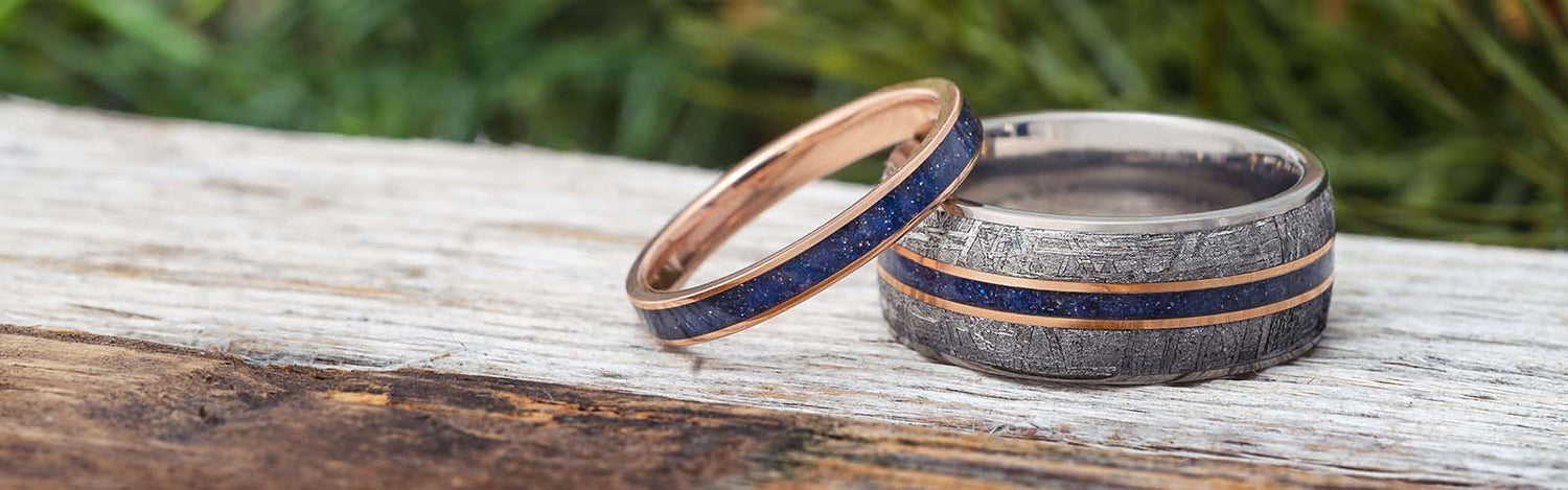 Goldstone Rings