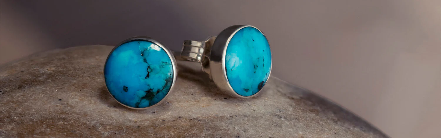 Stud Earrings from Diamond, Meteorite, Fossil and More from Jewelry by Johan