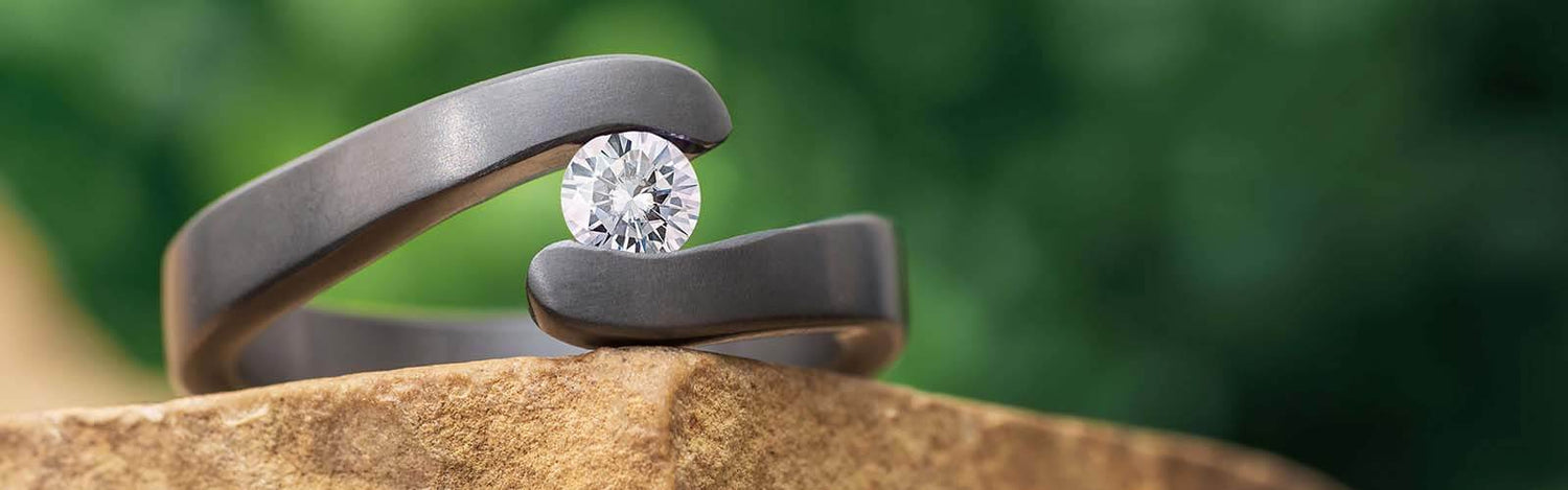 Black Engagement Rings