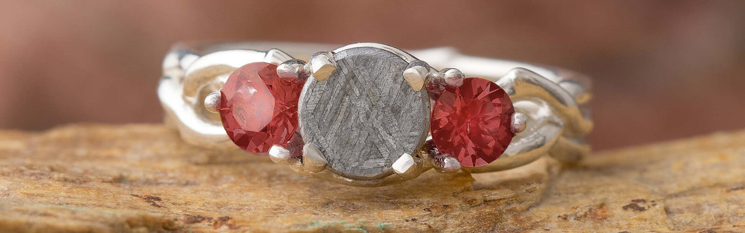 January Birthstone Jewelry Garnet Ring