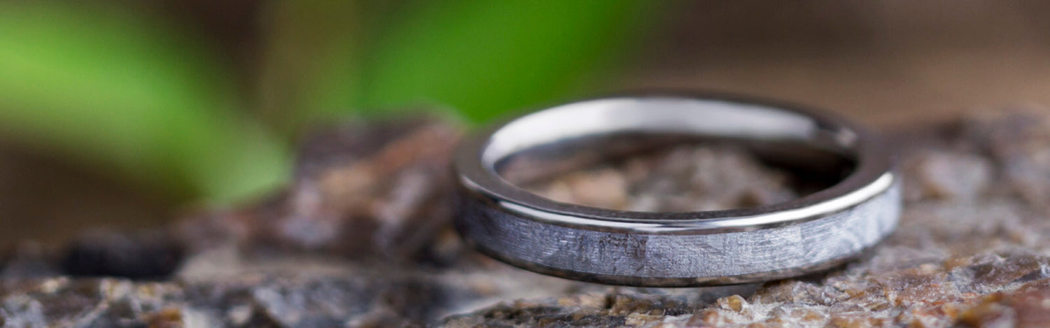 Thin Meteorite Ring