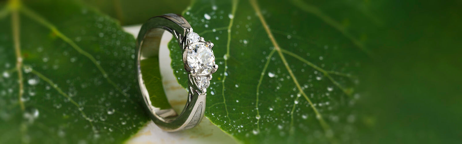 Platinum Engagement Rings, Jewelry by Johan