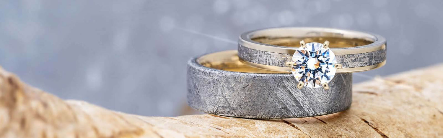 White Gold Wedding Ring Sets