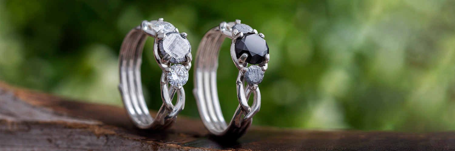 Silver Engagement Rings