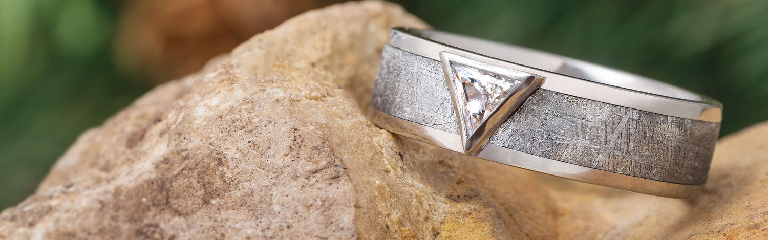 Triangle Cut Stone Jewelry