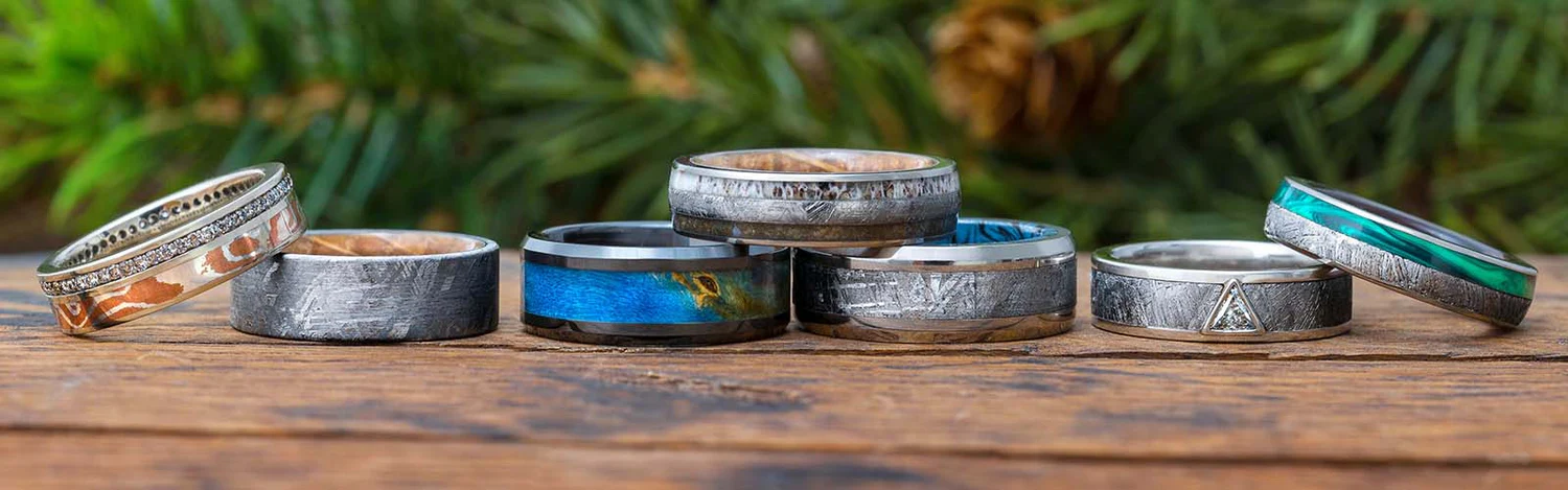 Unique, Handcrafted Men’s Wedding Bands | Jewelry by Johan