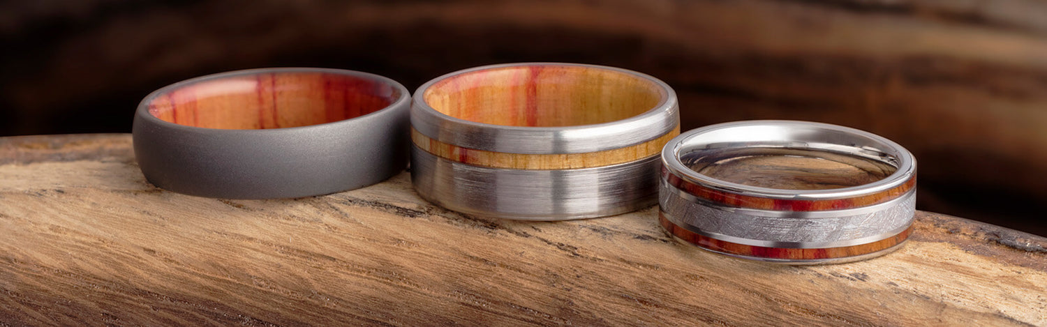 Exotic Wood Rings