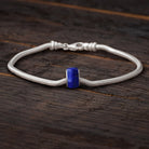Lapis Lazuli Charm Bead Bracelet