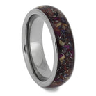 Women's Flower Petal Ring with Stardust-4656 - Jewelry by Johan