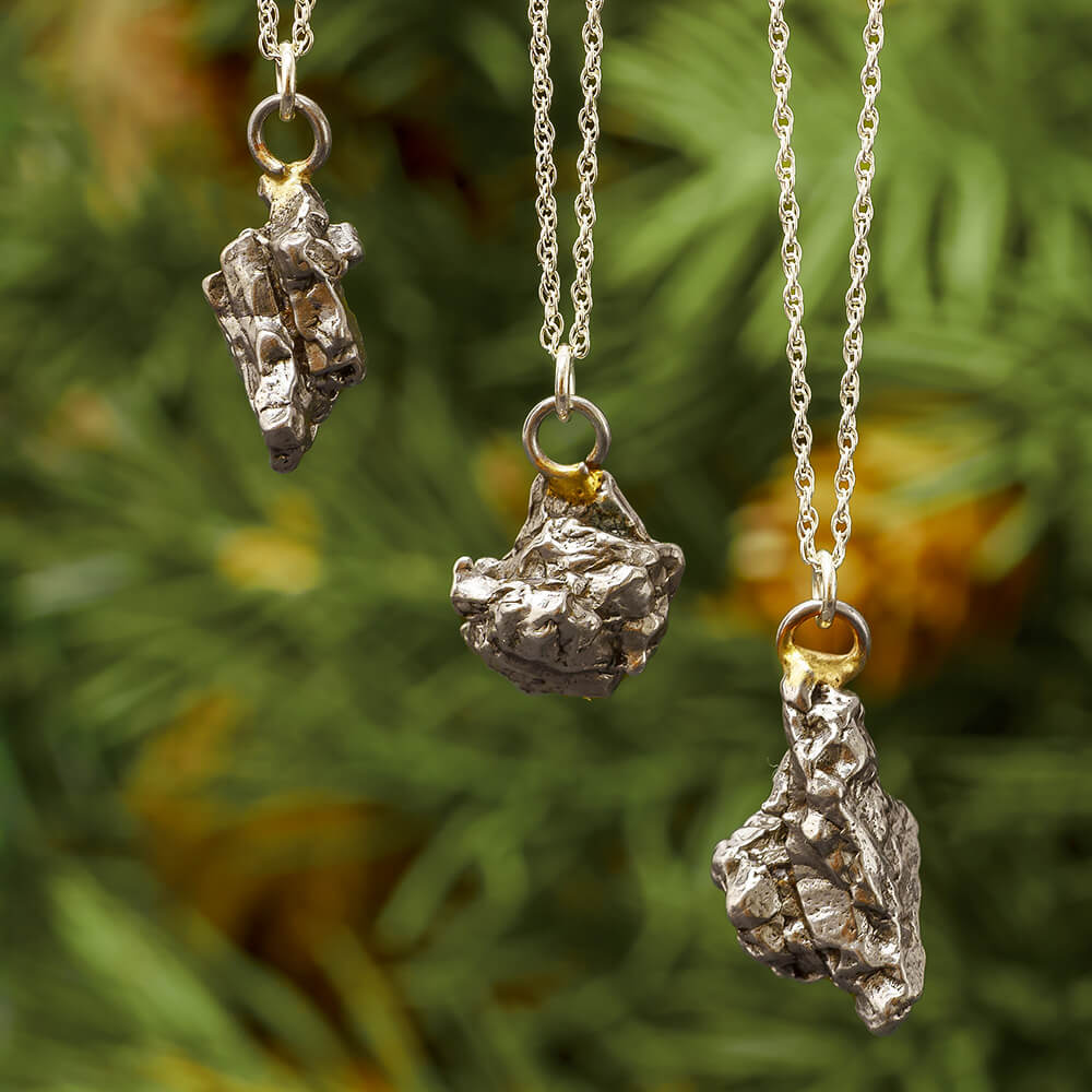 Meteorite Pendant Necklace