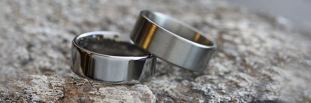 titanium wedding bands