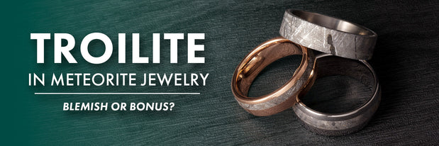 Troilite in Meteorite Jewelry