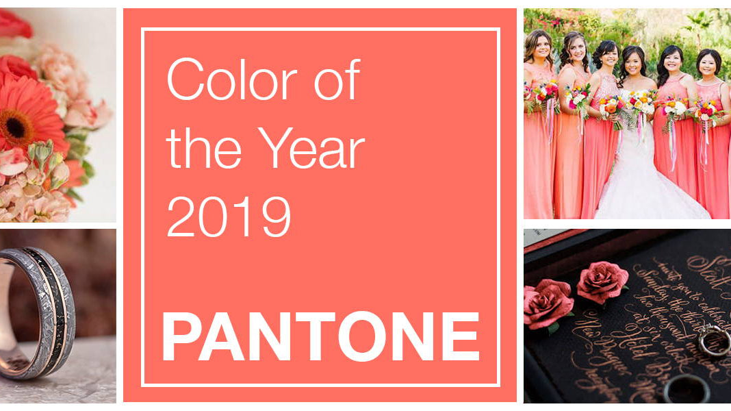 Pantone 2019 Color of the Year Living Coral Wedding Inspiration