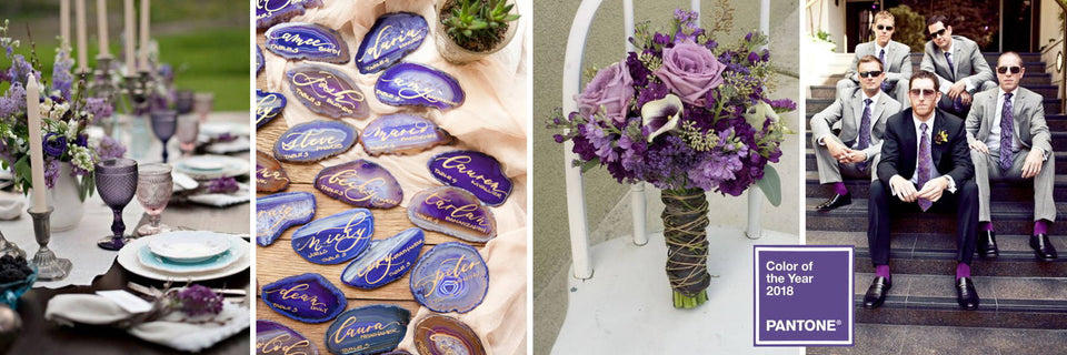 The 2018 Pantone Color of the Year is Ultra Violet!