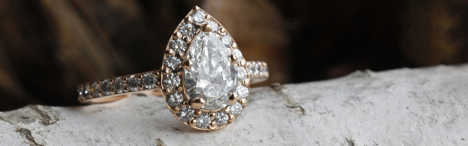April Birthstone Jewelry Diamond Ring