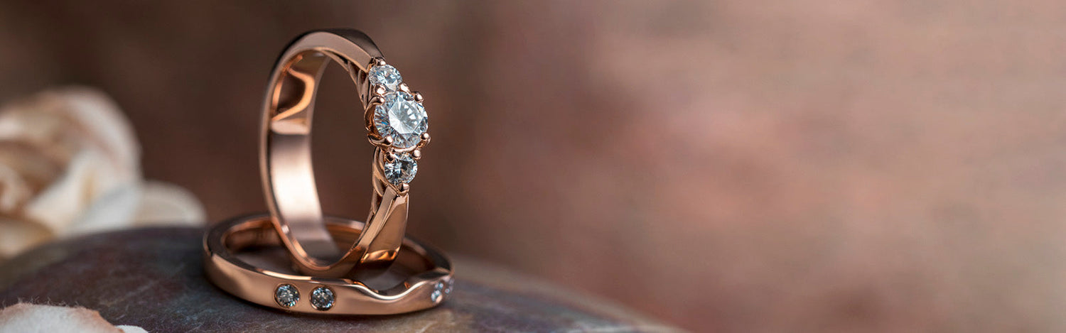 Unique and Custom Wedding Ring Sets - Bridal Sets