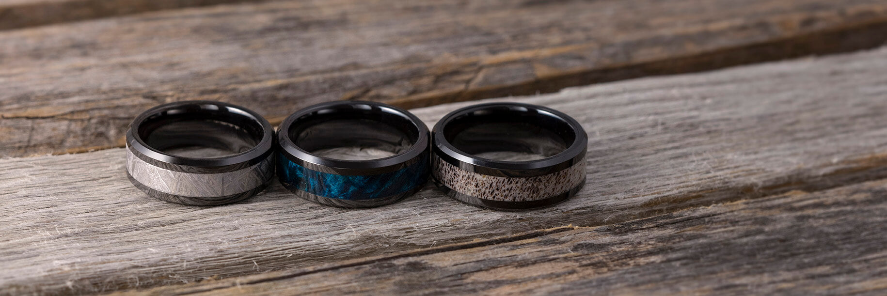 Black Wedding Bands for Men and Women from Jewelry By Johan