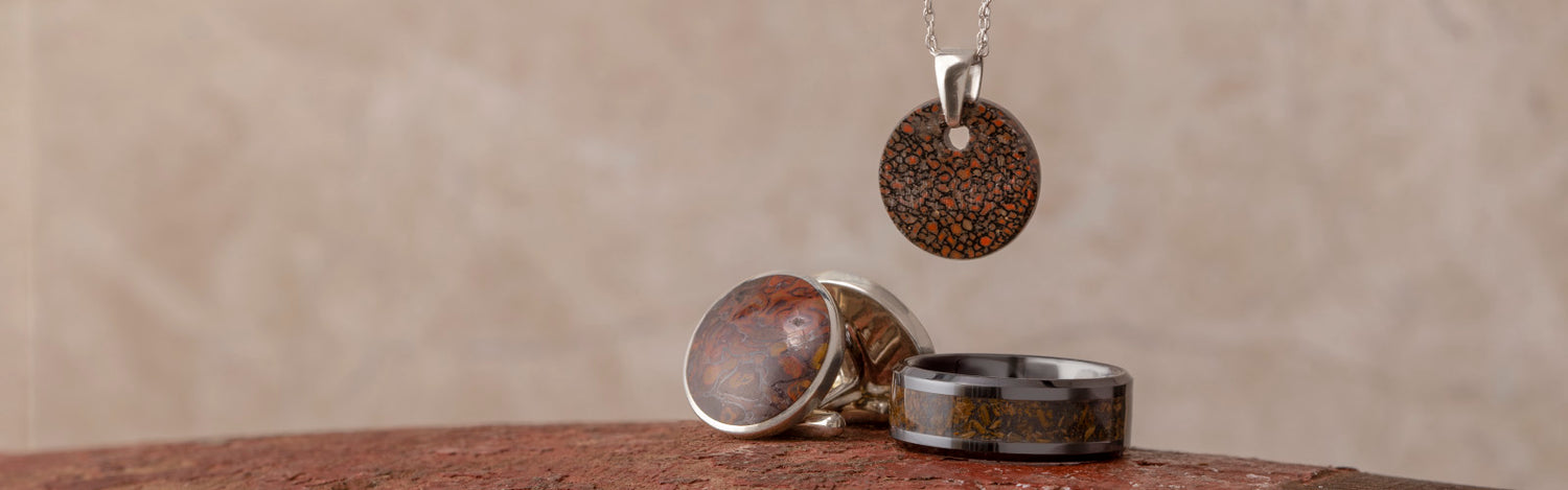 Genuine Dinosaur Bone Jewelry from Jewelry by Johan