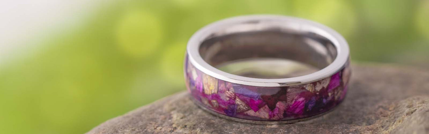 Flower Petal Rings