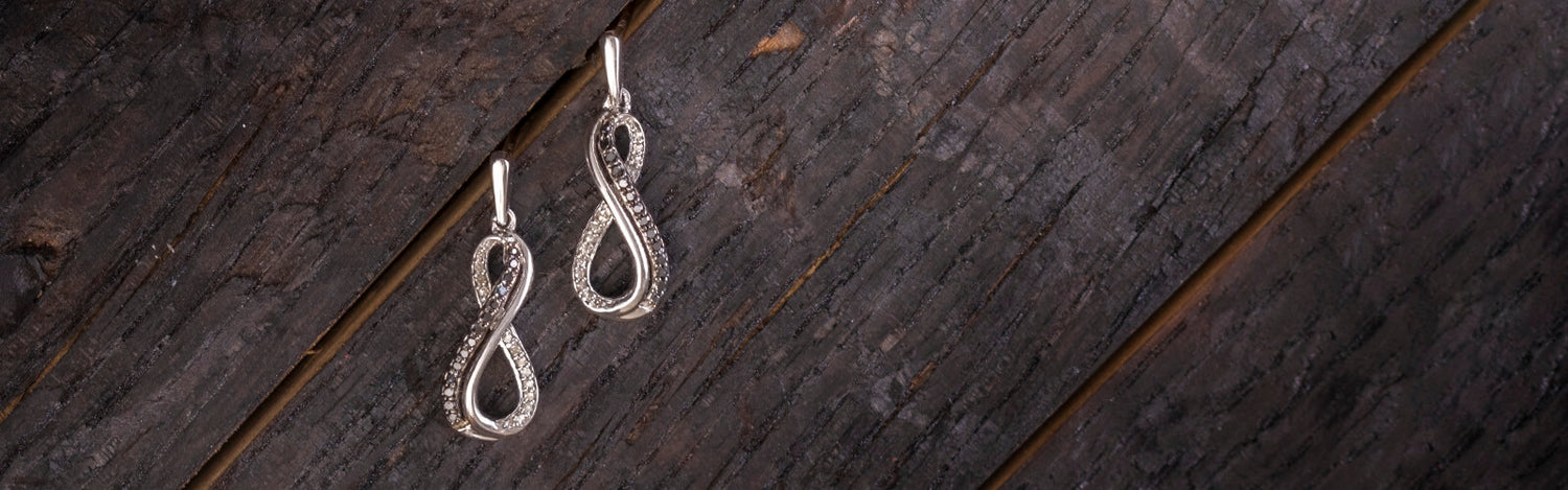 Dangle Earrings from Diamonds, Moissanites and More from Jewelry by Johan