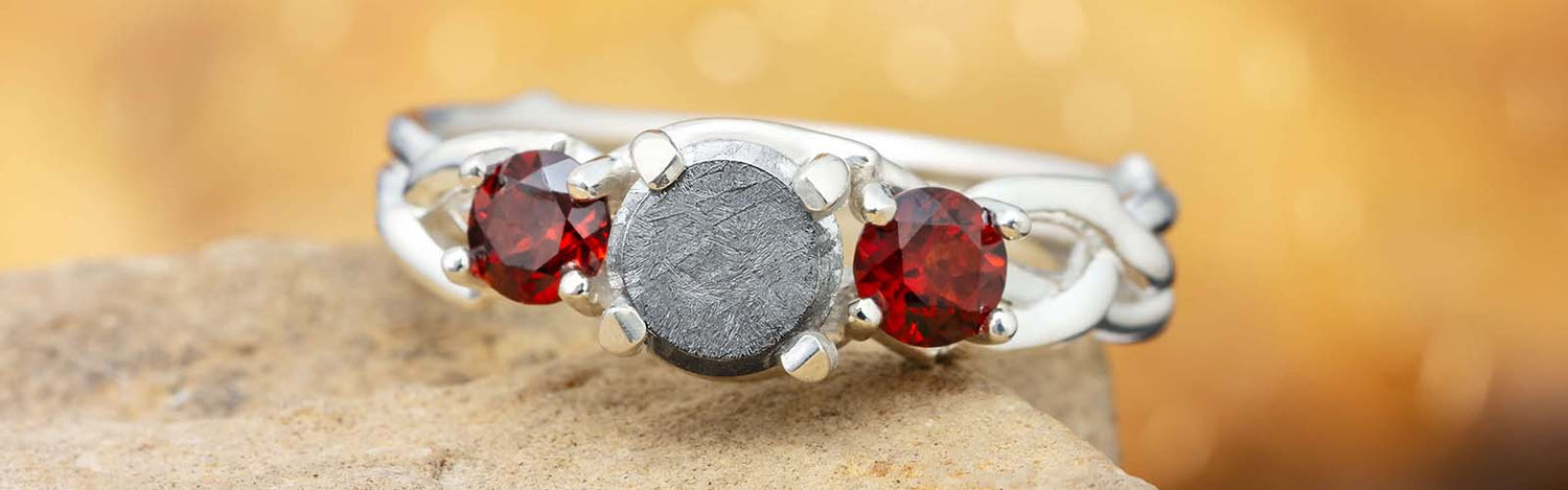 Garnet Engagement Rings
