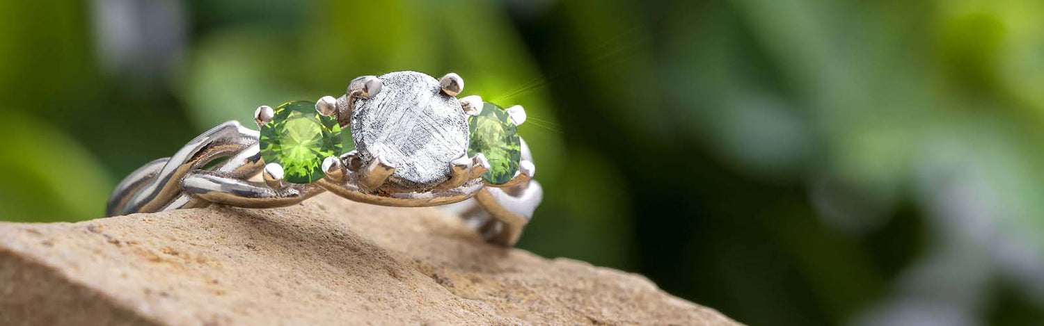 Green Engagement Rings