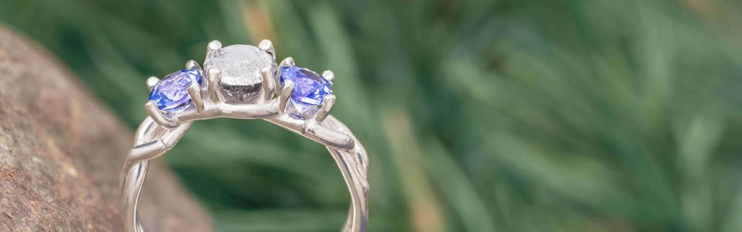 Tanzanite Engagement Ring