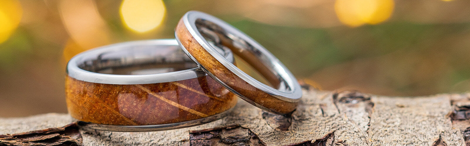 Ready-to-Ship Wood Rings