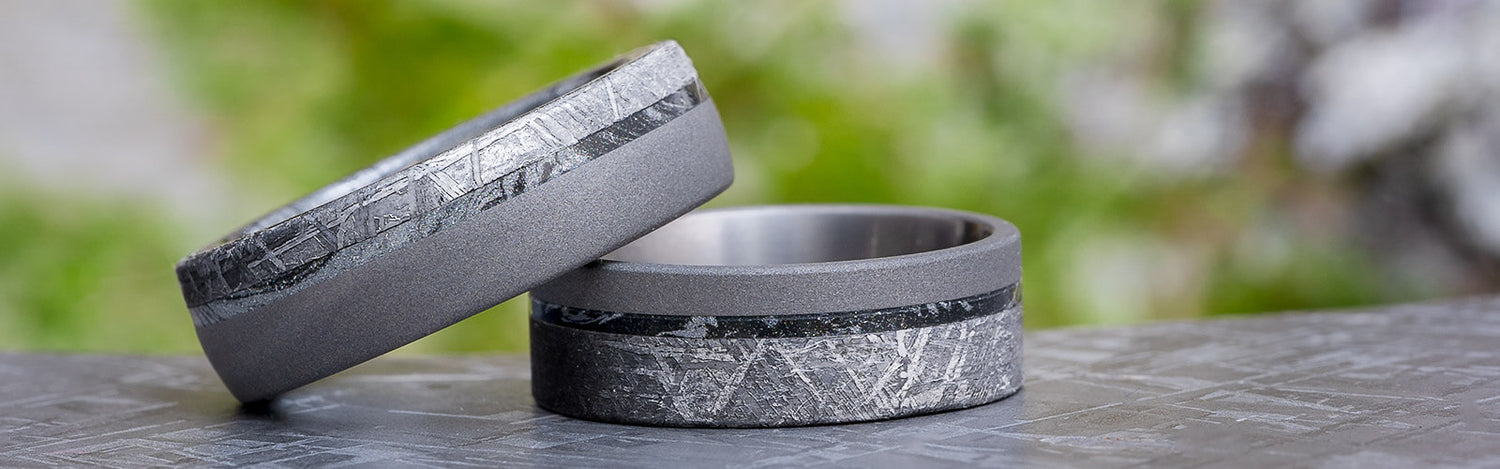 Mokume Gane Wedding Rings