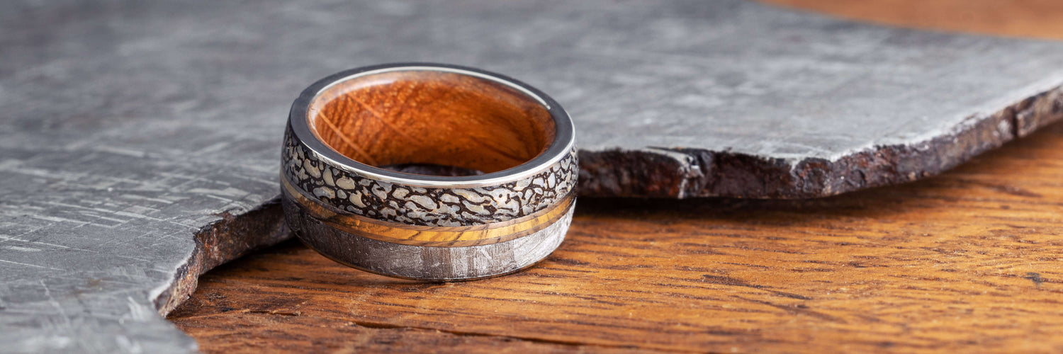 Multiple Material Rings from Jewelry by Johan