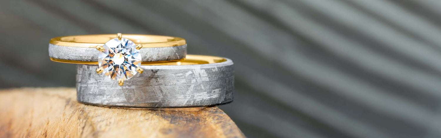 Moissanite Ring Sets