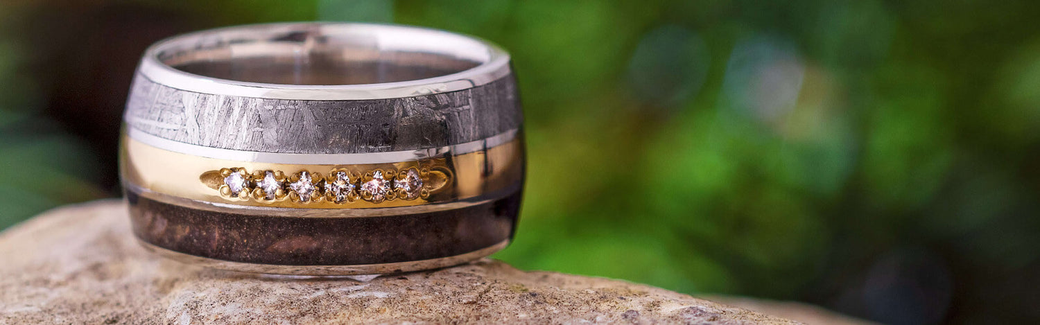 Gemstone Wedding Bands