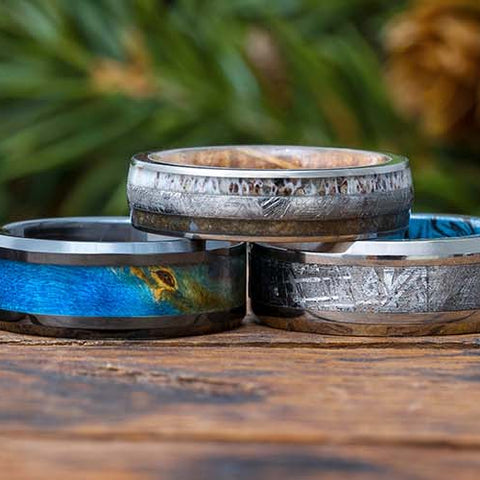 Unique Handcrafted Men’s Wedding Bands