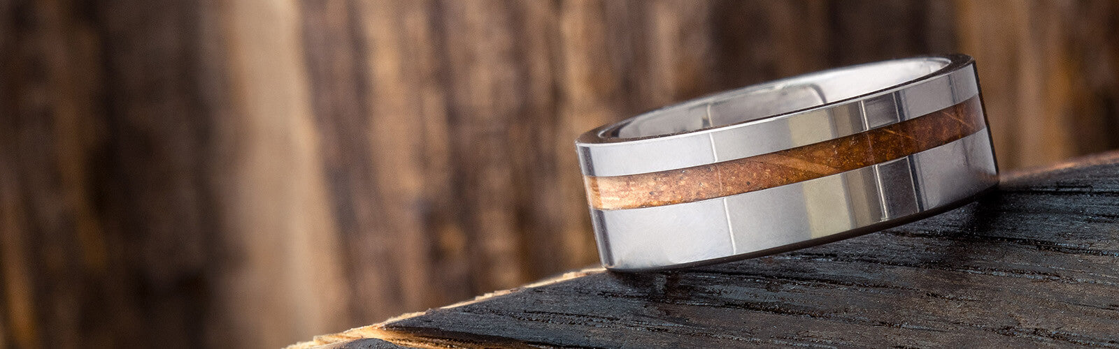 Tungsten Wood Rings