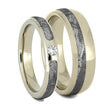 Meteorite Ring Set