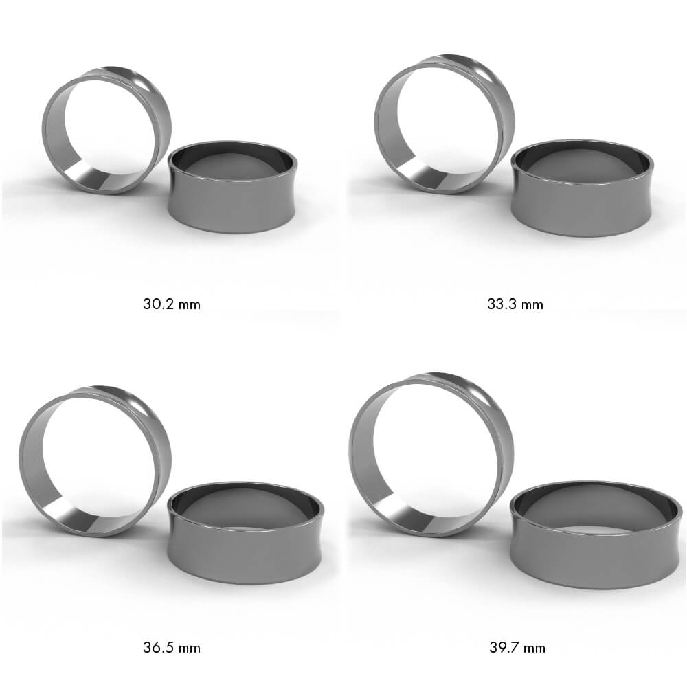 Ear Plugs Sizes 30.2 mm - 39.7 mm