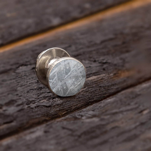 Gibeon Meteorite Tie Tack for Space Enthusiasts from Jewelry by Johan