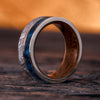 Unique Blue Men's Wedding Band