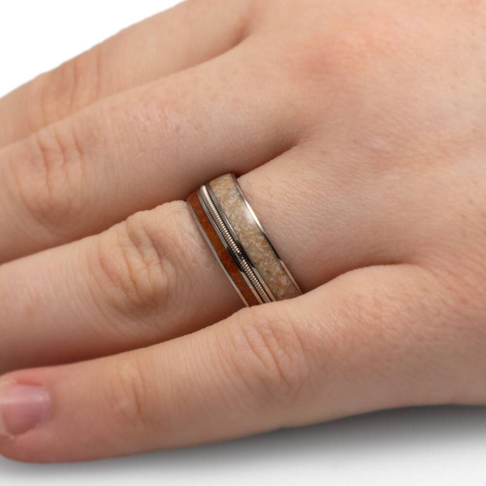 Guitar String Memorial Ring