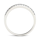 Charles & Colvard Moissanite Women's Half Eternity Wedding Band - Jewelry by Johan