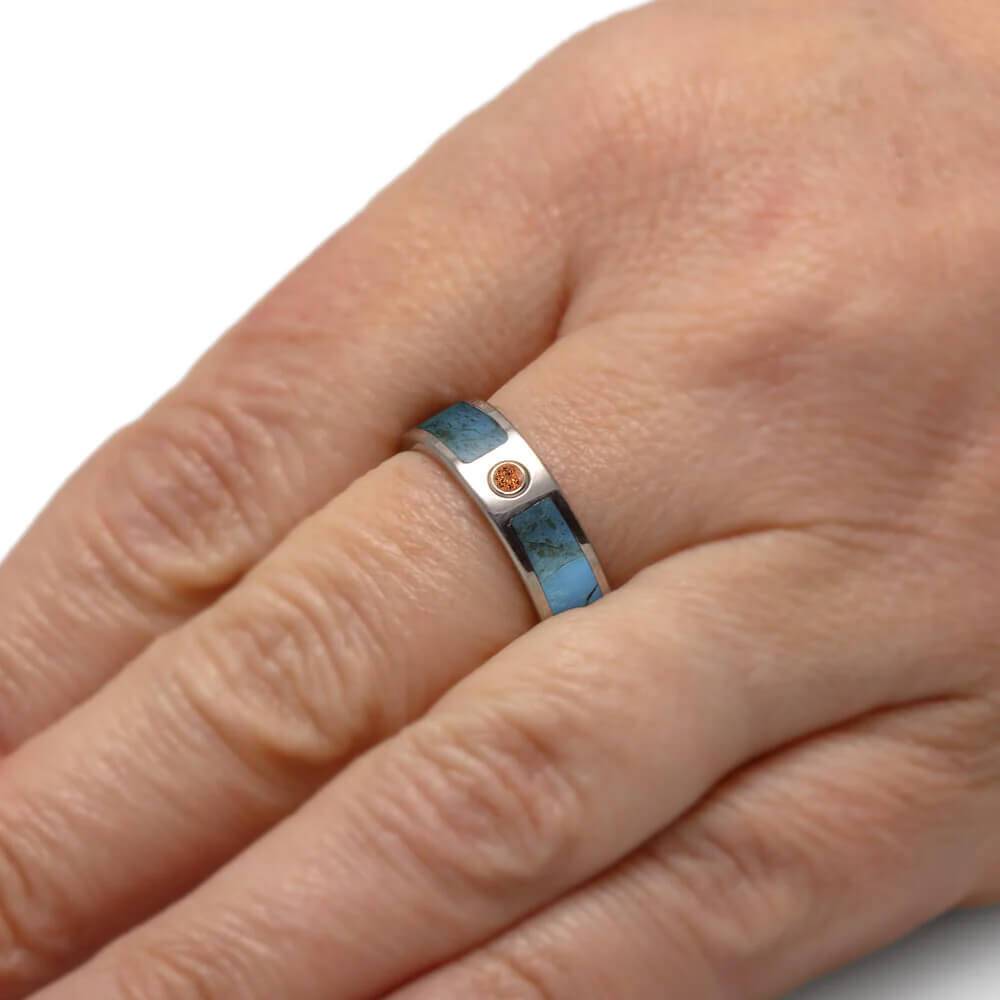 Turquoise Ring for Men