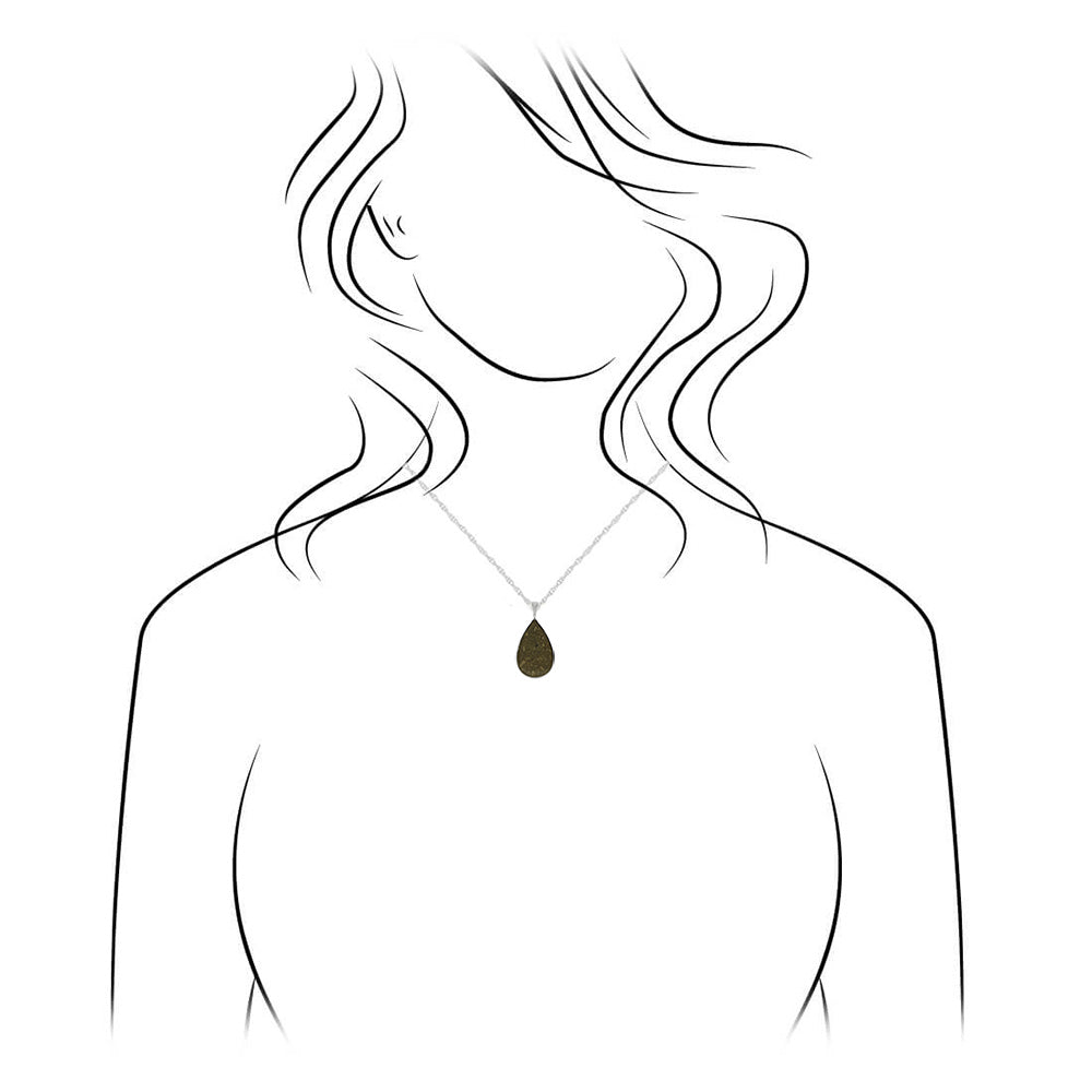 Teardrop Memorial Necklace – Lumiere Jewellery