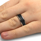 Bow String Wedding Band