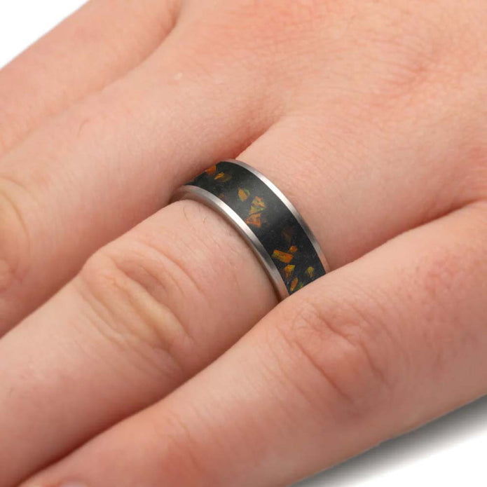 Volcano Ring on Hand