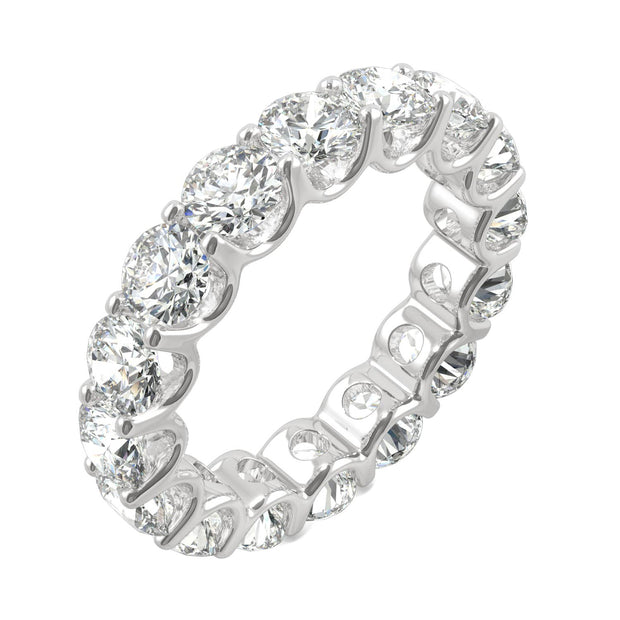 by Jewelry by Johan Charles & Colvard Moissanite Eternity Ring in White Gold 002185