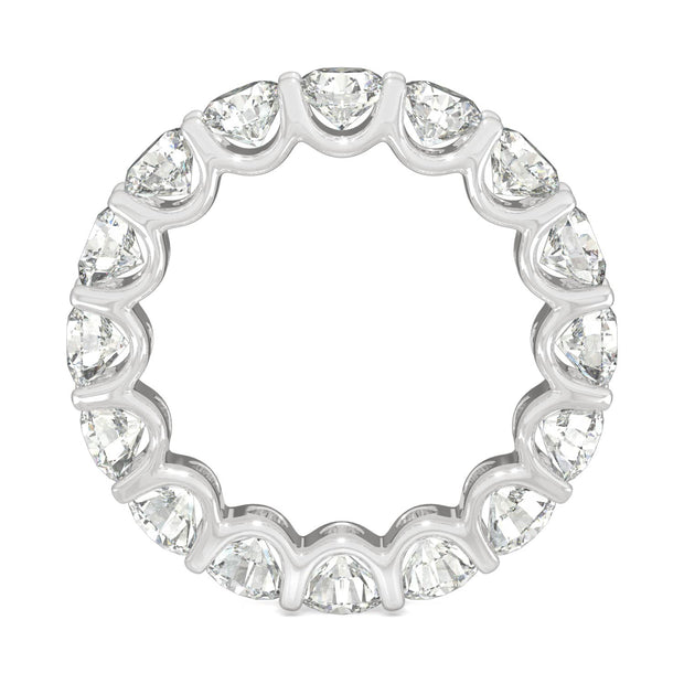 by Jewelry by Johan Charles & Colvard Moissanite Eternity Ring in White Gold 002186